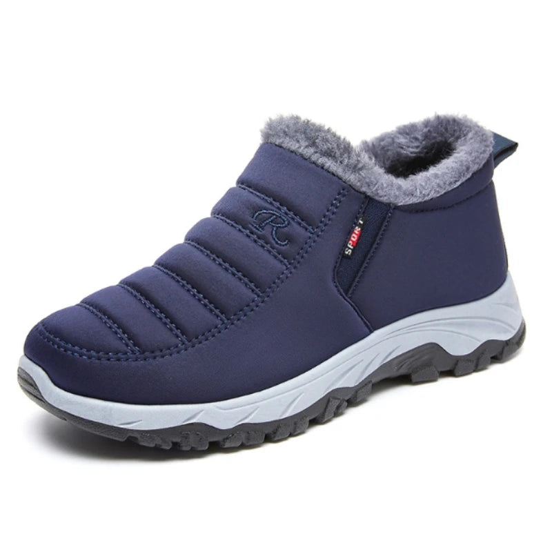 Chaussures chaudes à semelles épaisses pour hommes