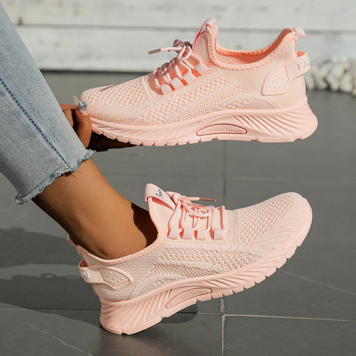 Women Flyknit Casual Sneakers