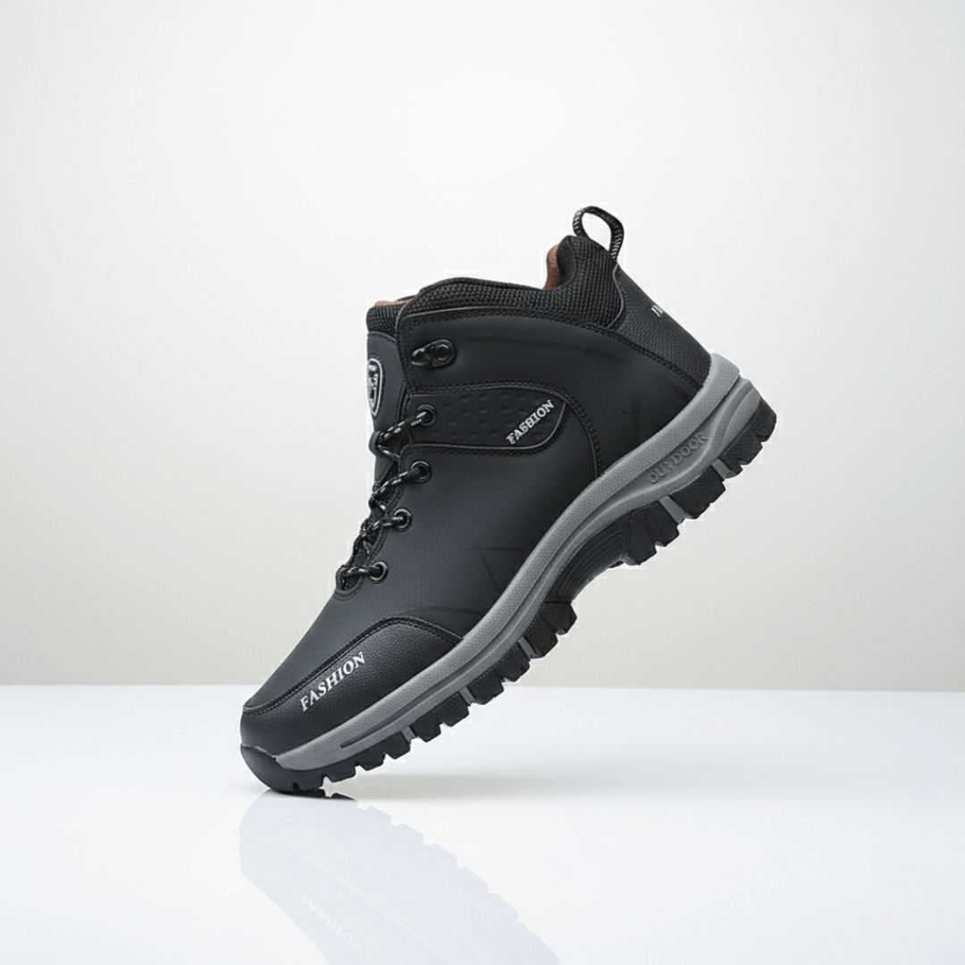 Bottes de randonnée rétro