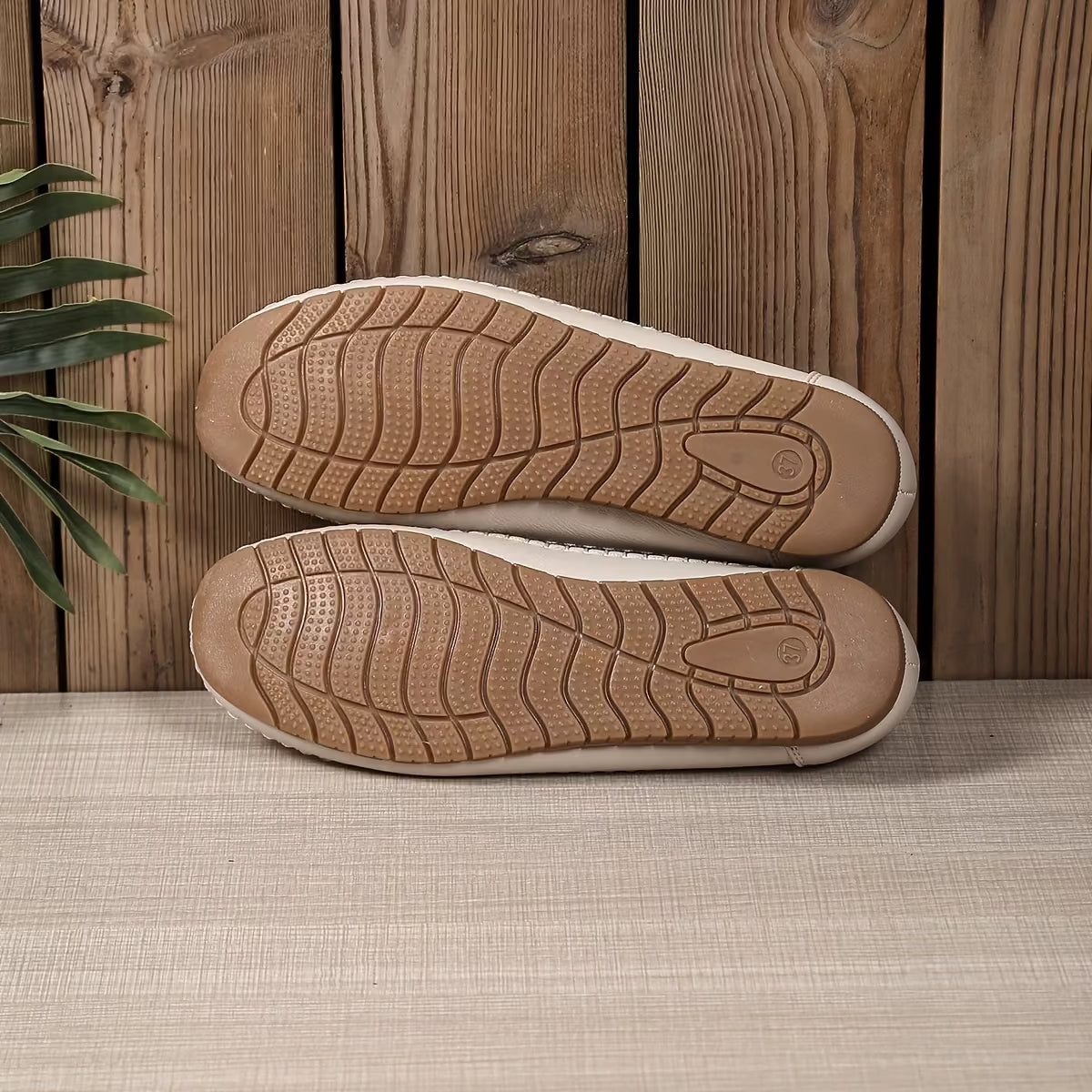 Mocassins Femme Dentelle Florale Légères et Confortables