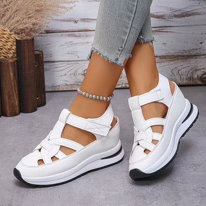 Sandales Femme Plateforme Ajourées | Légères & Tendance