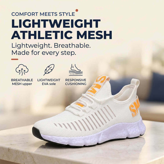 Women's lightweight mesh athletic shoes