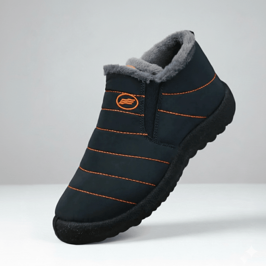 Women Fur-Lined Waterproof Ankle Boots