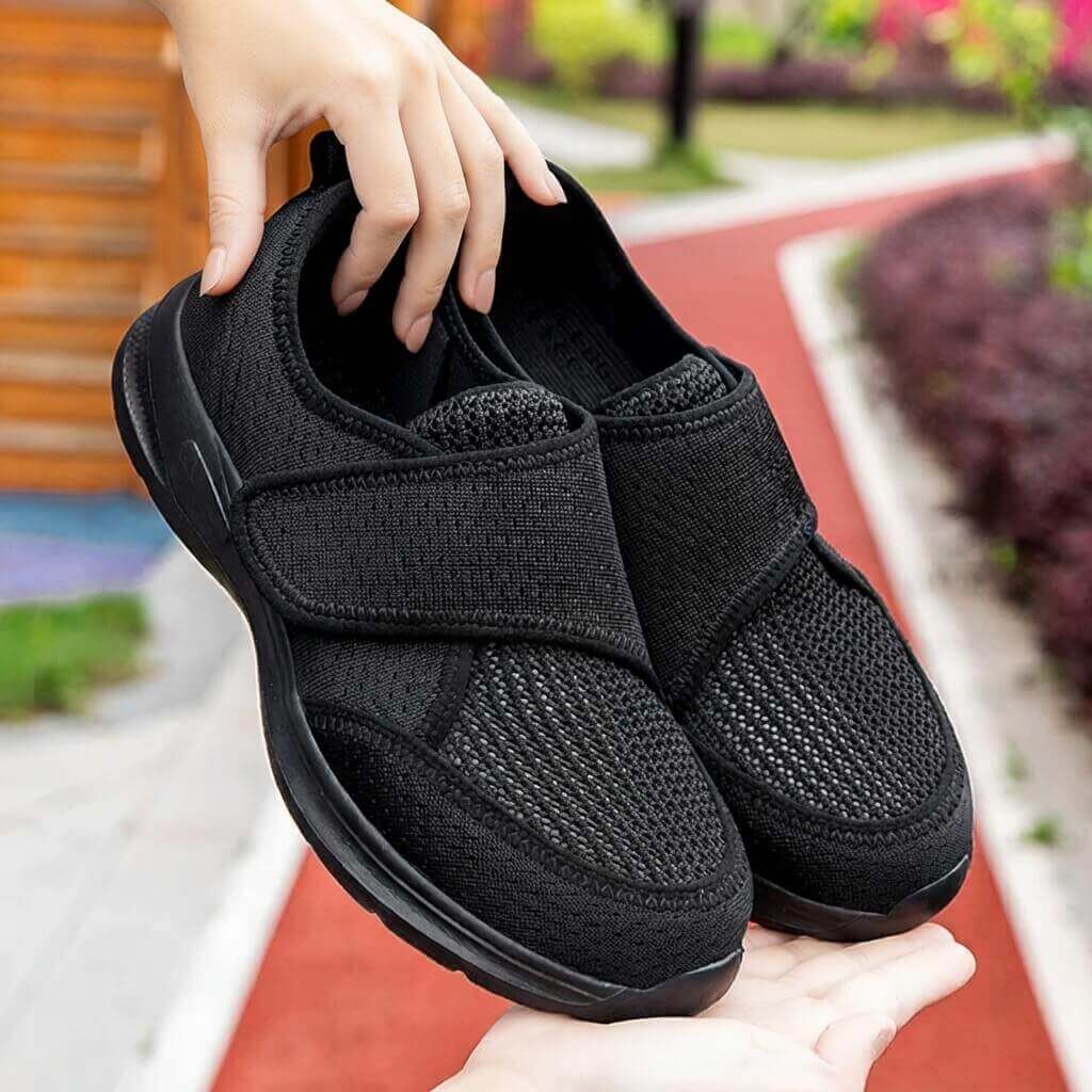 Women's Lightweight Velcro Comfort Shoes