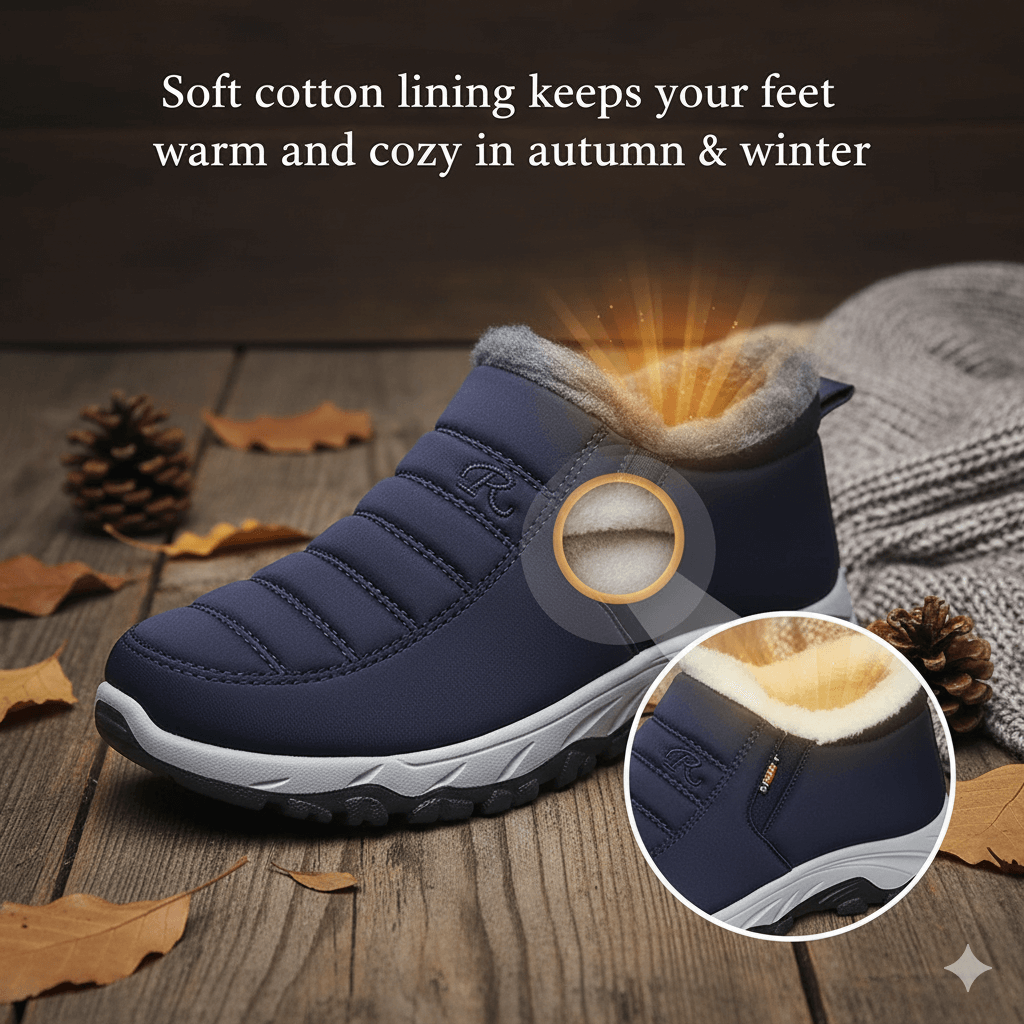 Warm Men's Chunky Sole Shoes