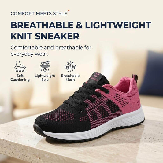 Comfortable and breathable women's sneakers