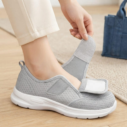 Women's Lightweight Velcro Comfort Shoes