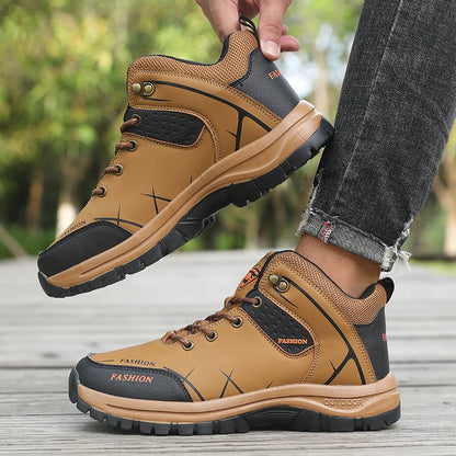 Bottes de randonnée rétro
