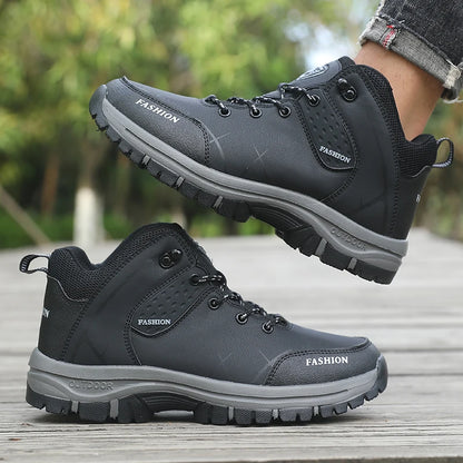 Bottes de randonnée rétro