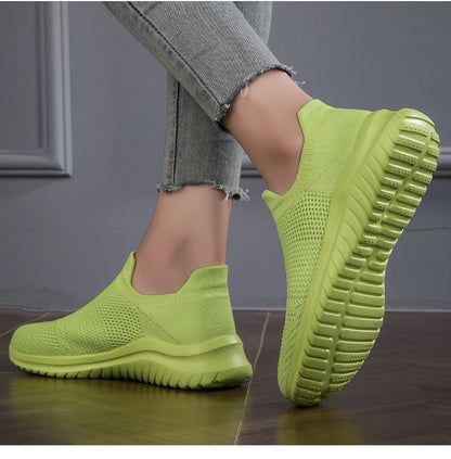 Women’s Breathable Slip-On Running Shoes