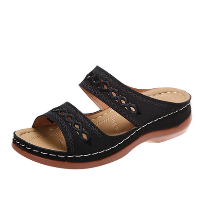 Customizable Women Sandals Orthopedic Slippers Open Toe Summer Shoes