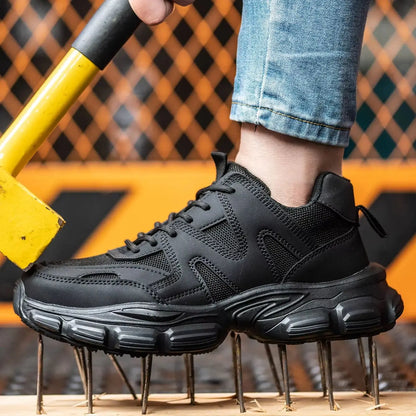 Women’s Safety Shoes – Anti-Smash &amp; Lightweight Work Sneakers