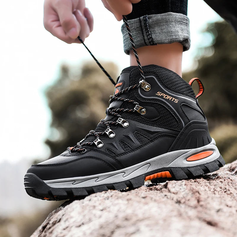 Men’s Waterproof Hiking Boots – Durable Outdoor Trekking Shoes