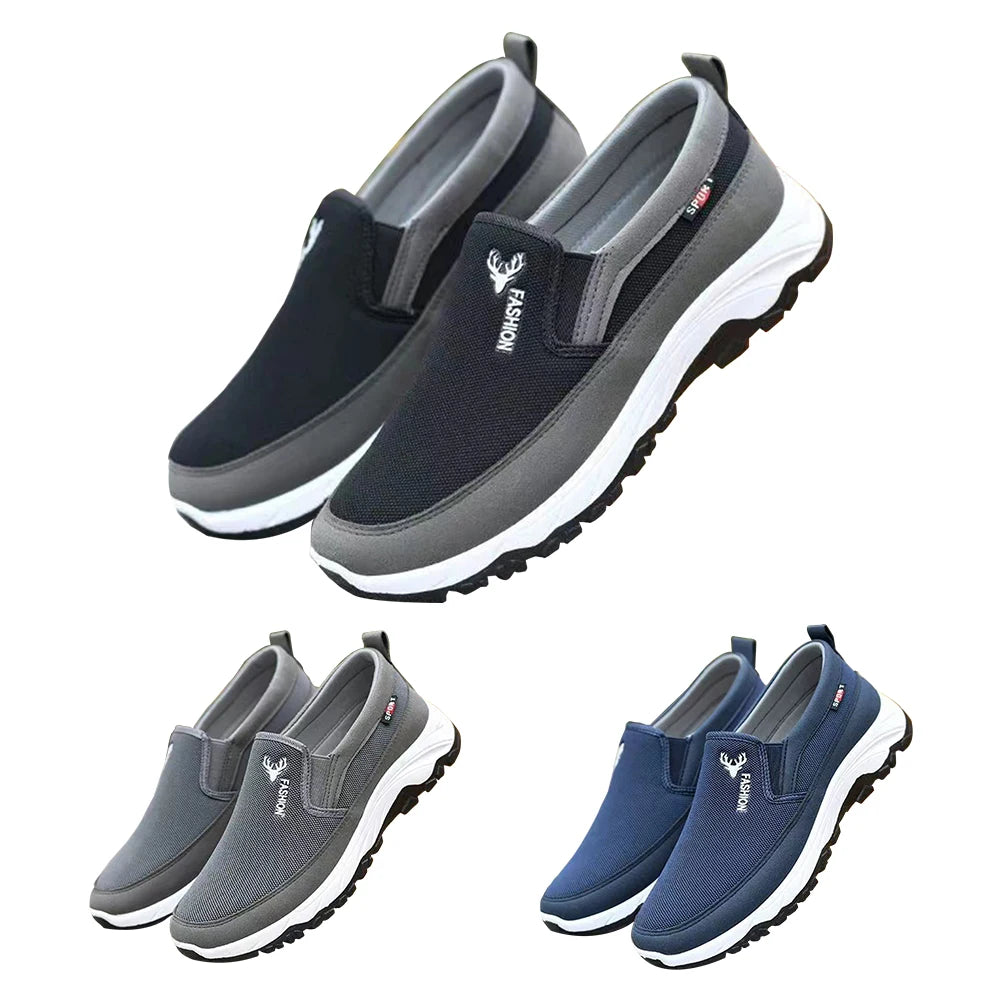 Men’s Breathable Orthopedic Walking Shoes – Comfort Meets Adventure