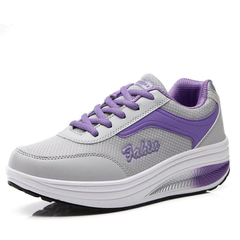 Women’s Vulcanized Sneakers – Stylish Flat Walking Shoes