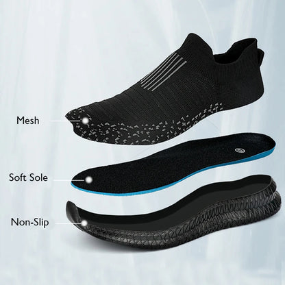 Chaussures décontractées respirantes pour hommes – Légères et antidérapantes