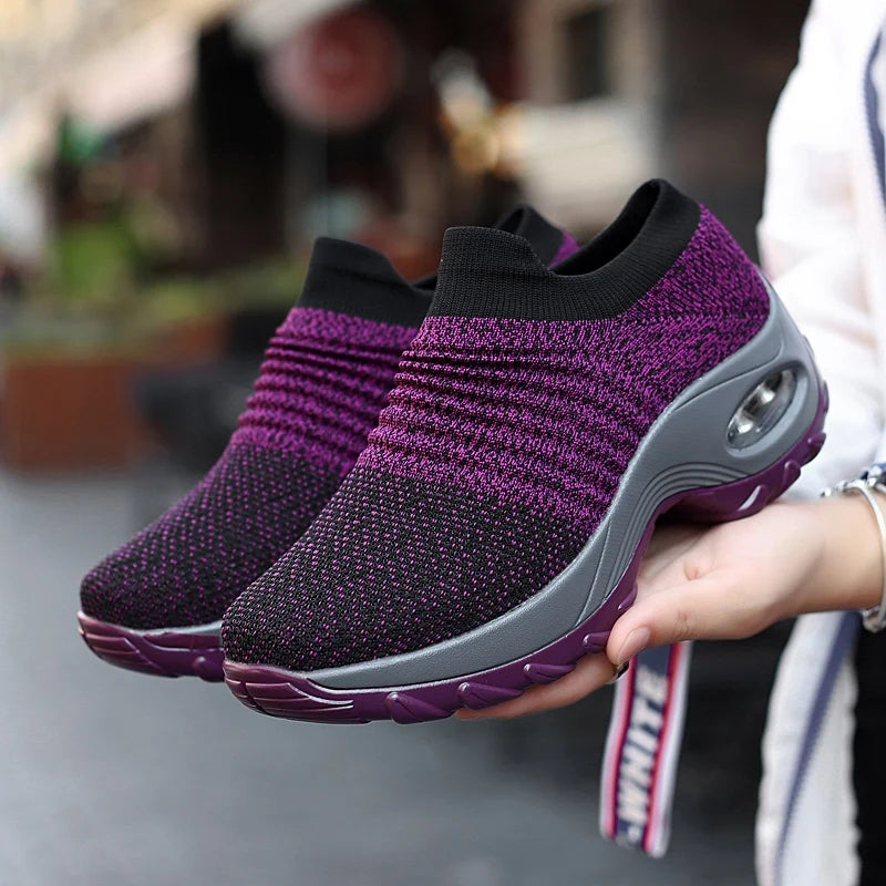 Chaussures creuses respirantes et confortables pour femmes