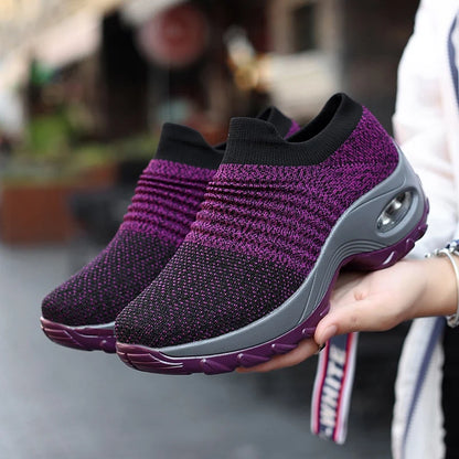 Chaussures creuses respirantes et confortables pour femmes