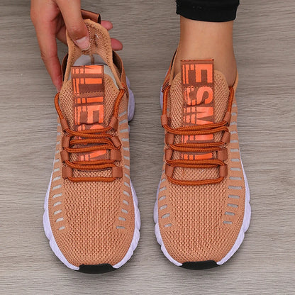 Chaussures de sport pour femmes en maille légère