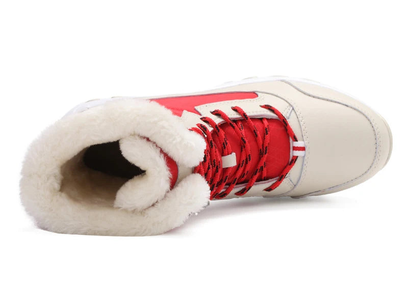 Women’s Winter Snow Boots – Warm Non-Slip Wedge Ankle Boots