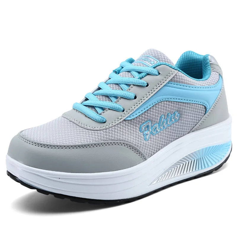 Women’s Vulcanized Sneakers – Stylish Flat Walking Shoes
