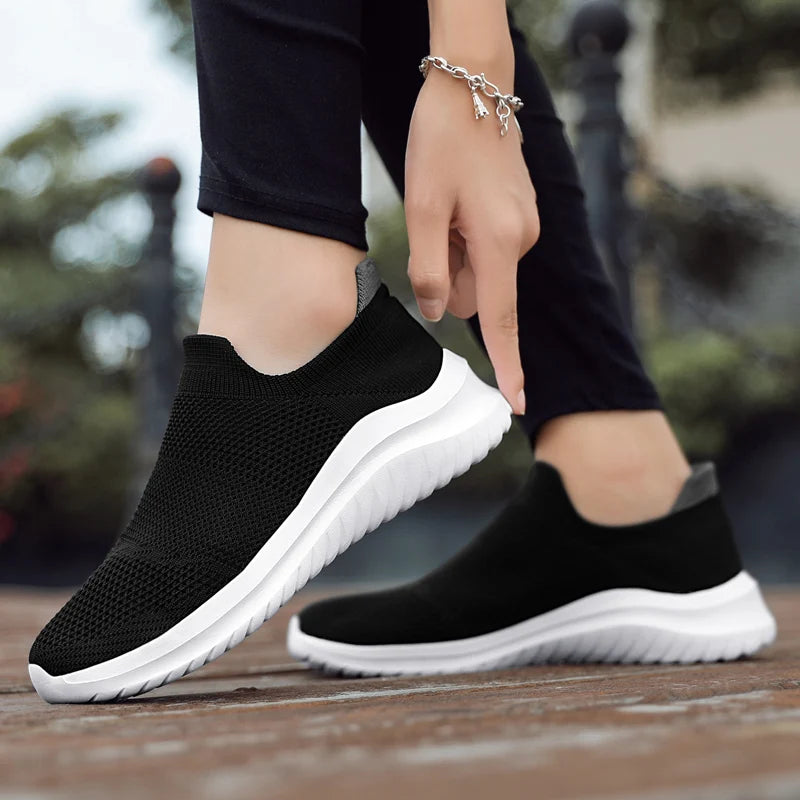 Women’s Breathable Slip-On Running Shoes