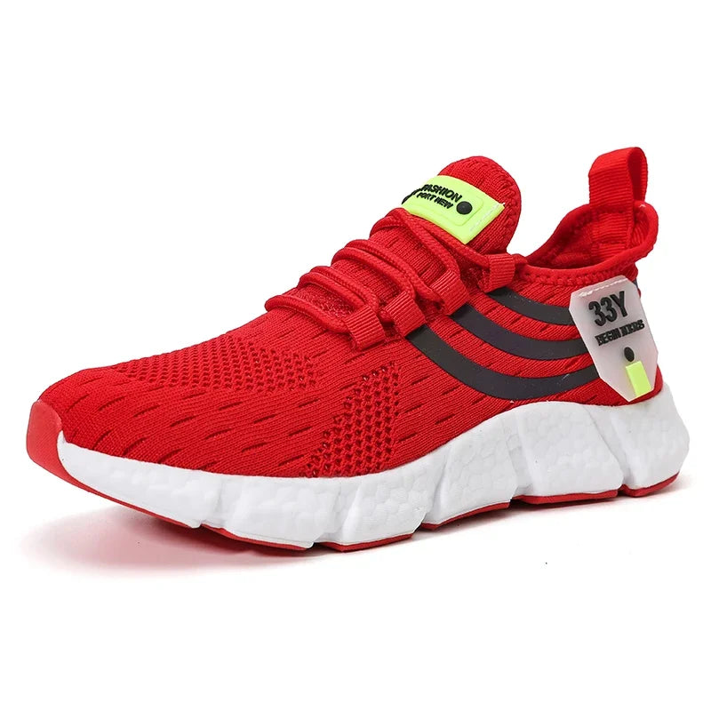 Men’s Summer Breathable Mesh Sneakers – Lightweight Casual Running Shoes