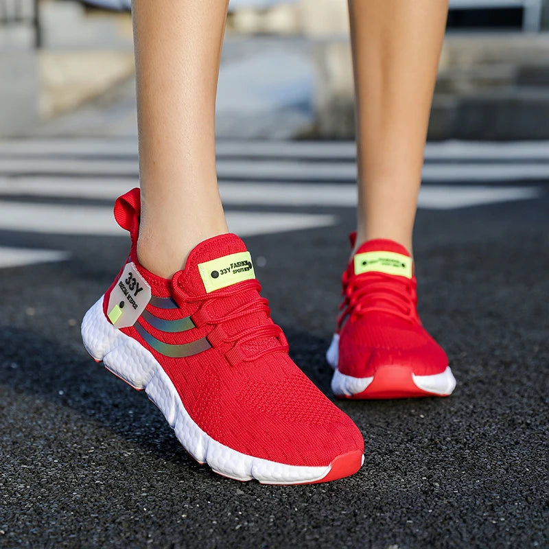 Men’s Summer Breathable Mesh Sneakers – Lightweight Casual Running Shoes