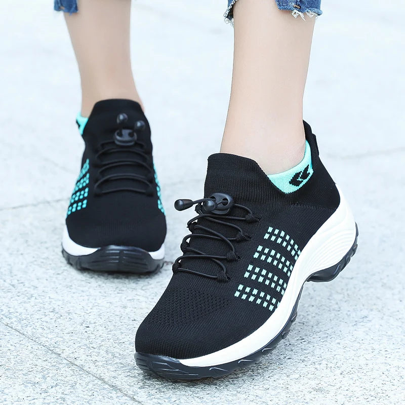 Women’s Breathable Slip-On Walking Shoes
