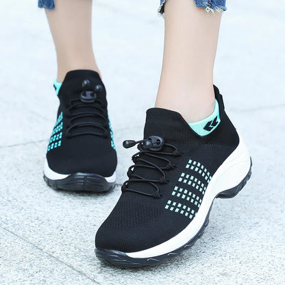 Women’s Breathable Slip-On Walking Shoes