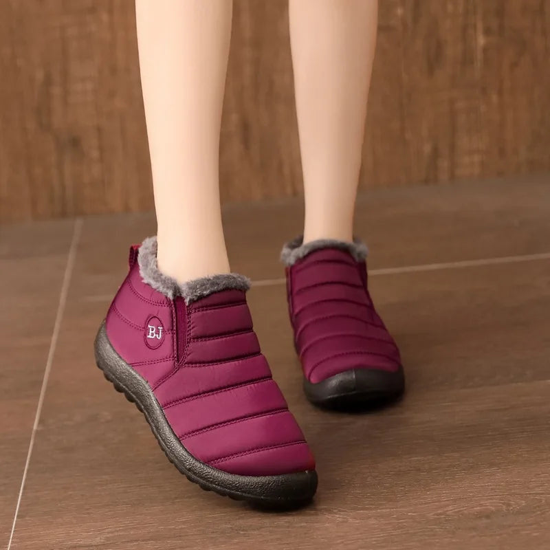 Women Waterproof Warm Snow Boots