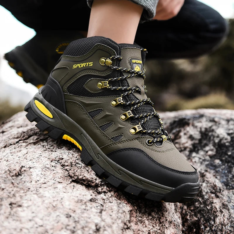 Men’s Waterproof Hiking Boots – Durable Outdoor Trekking Shoes