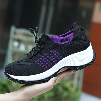 Women’s Breathable Slip-On Walking Shoes