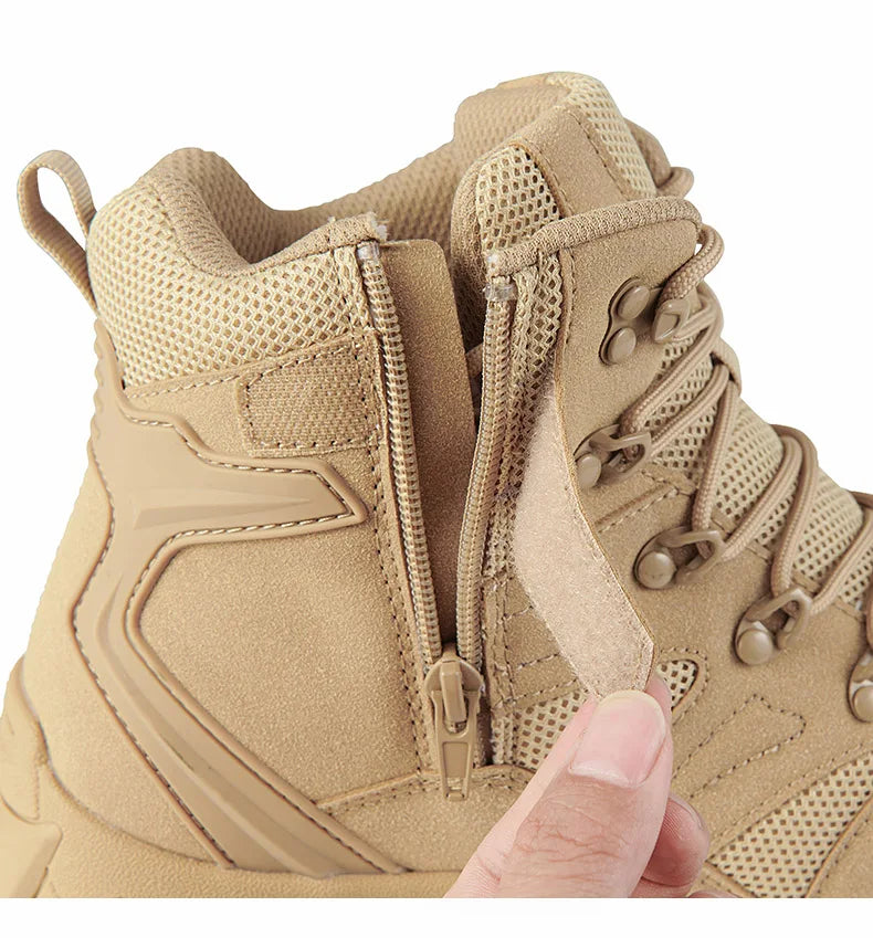 Men’s Tactical Combat Boots – Durable Outdoor Hiking &amp; Training Shoes