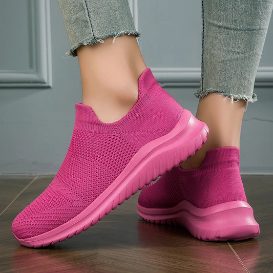 Women’s Breathable Slip-On Running Shoes