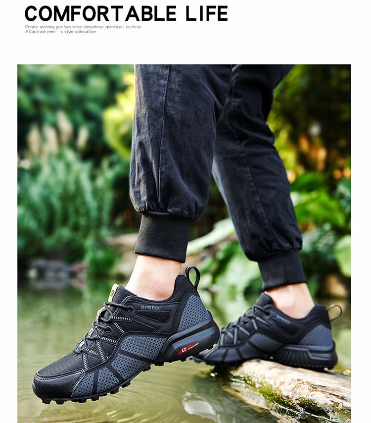 Men’s Waterproof Tactical Hiking Shoes