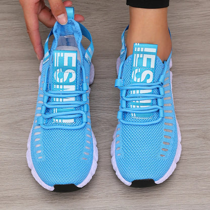 Chaussures de sport pour femmes en maille légère