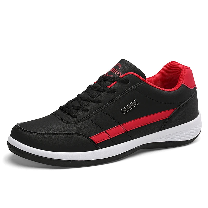 Men’s Leather Sneakers – Stylish &amp; Breathable Casual Shoes