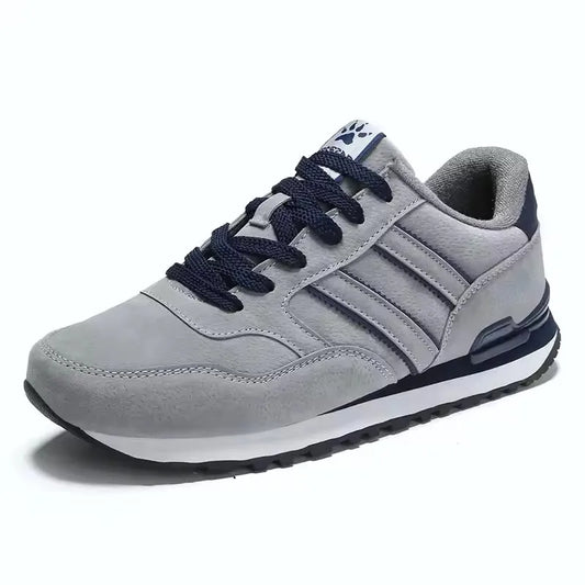 Men’s Lightweight Casual Sneakers – Breathable Lace-Up Outdoor Shoes