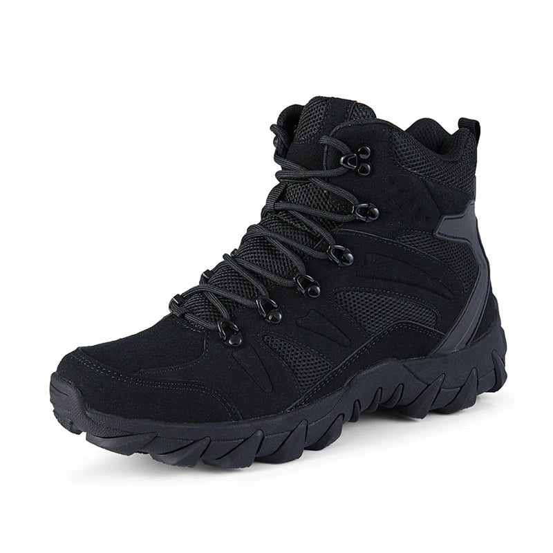 Men’s Tactical Combat Boots – Durable Outdoor Hiking &amp; Training Shoes