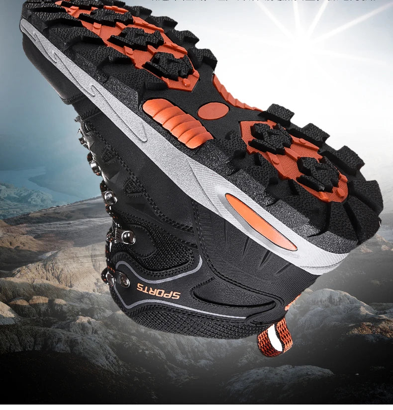 Men’s Waterproof Hiking Boots – Durable Outdoor Trekking Shoes