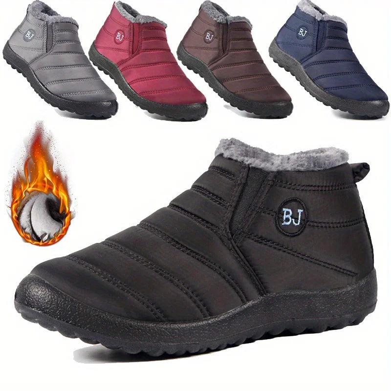 Bottes de neige imperméables et chaudes pour femmes