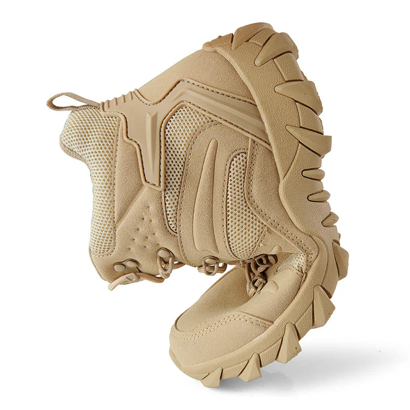 Men’s Tactical Combat Boots – Durable Outdoor Hiking &amp; Training Shoes