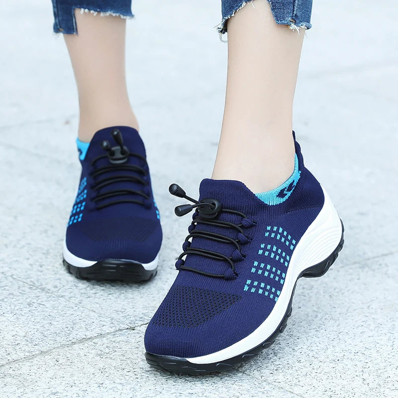 Women’s Breathable Slip-On Walking Shoes