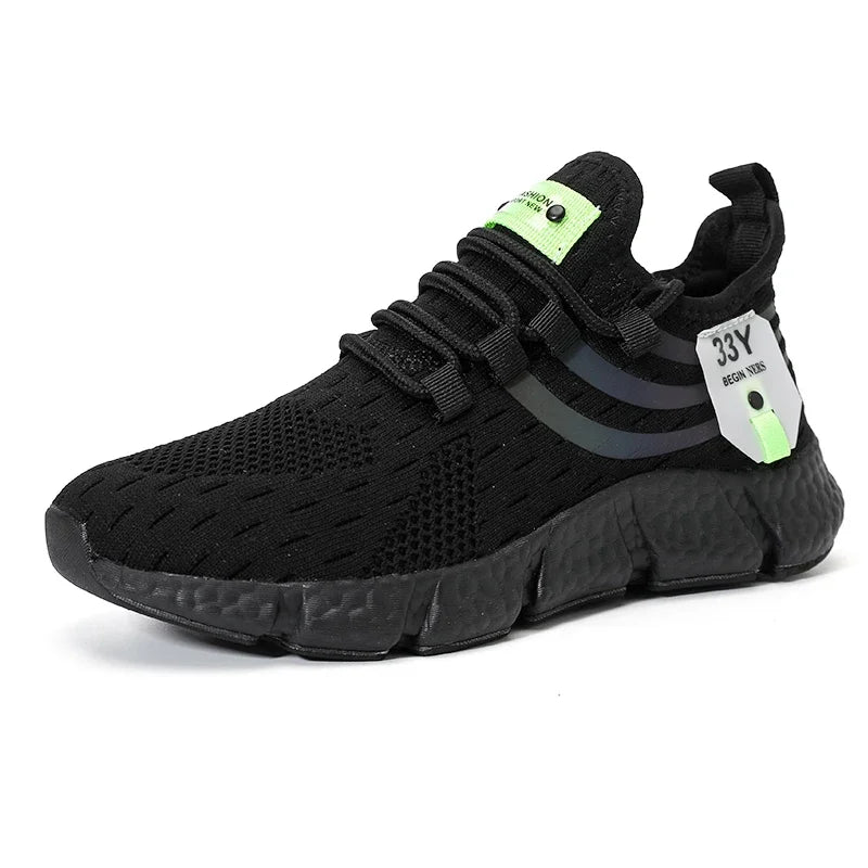 Men’s Summer Breathable Mesh Sneakers – Lightweight Casual Running Shoes