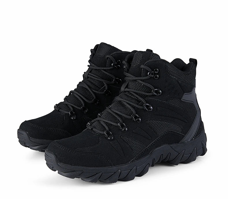 Men’s Tactical Combat Boots – Durable Outdoor Hiking &amp; Training Shoes