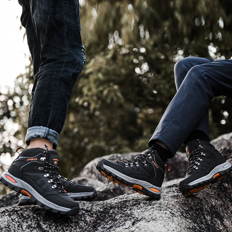 Men’s Waterproof Hiking Boots – Durable Outdoor Trekking Shoes