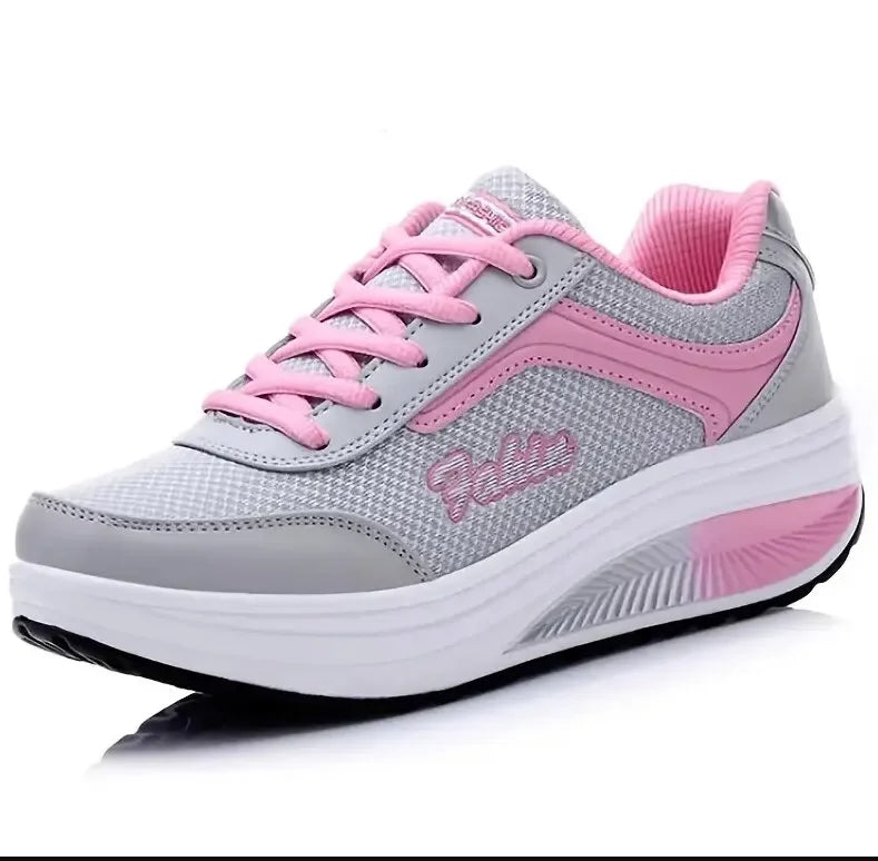 Women’s Vulcanized Sneakers – Stylish Flat Walking Shoes