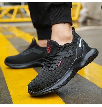 Men’s Steel Toe Safety Sneakers – Puncture Proof Work Boots