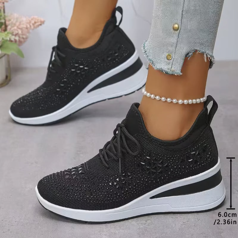 Chaussures Femme Confort & Élégance – Semelle Épaisse + Effet Gain de Taille